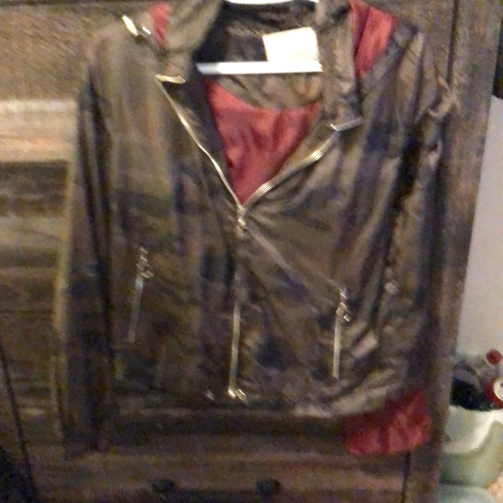 Green camo jacket